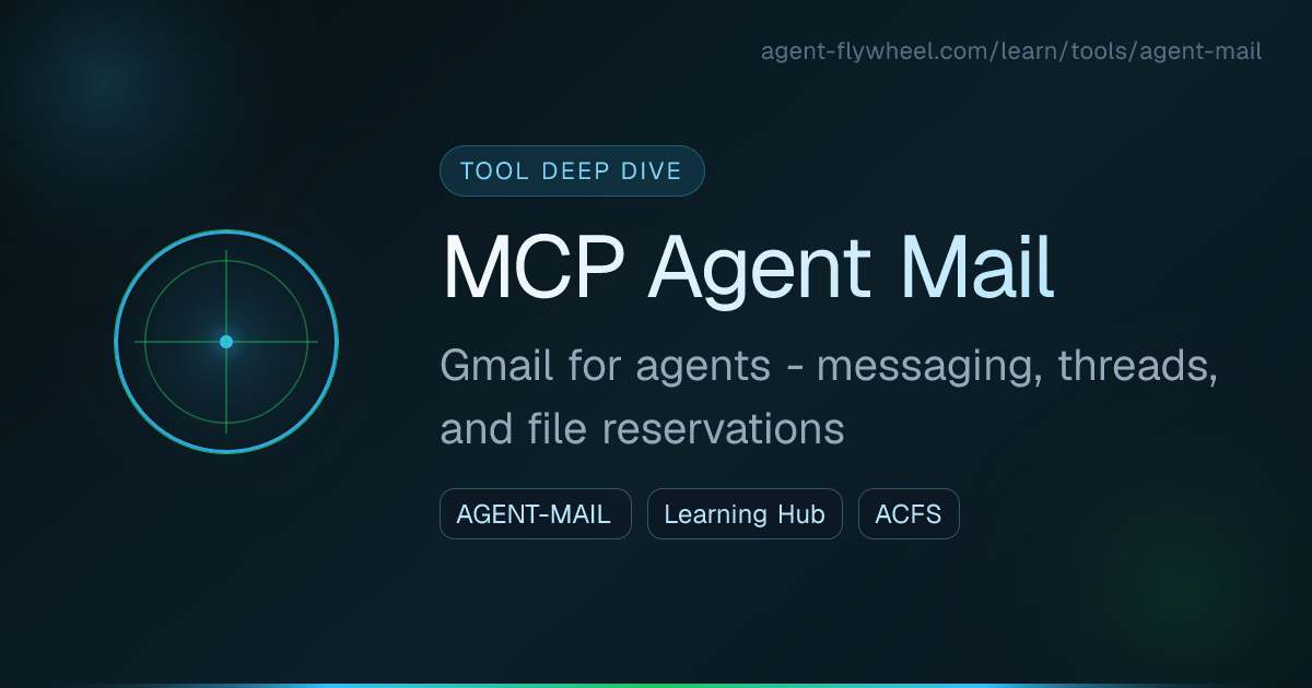 MCP Agent Mail | ACFS Learning Hub